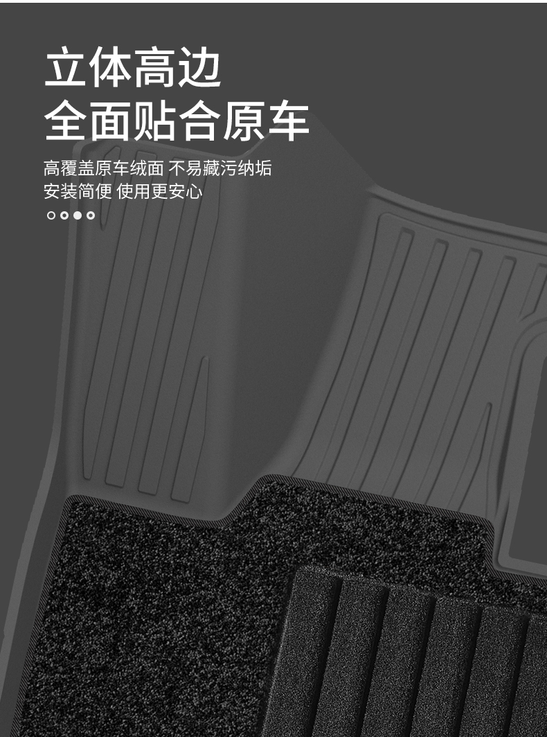 脚垫+毯面(双层)（风云X3/X3P/X3L） 详情图 5